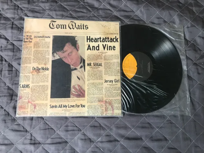 LP Tom Waits - Heartattack And Vine (1980) Vinil