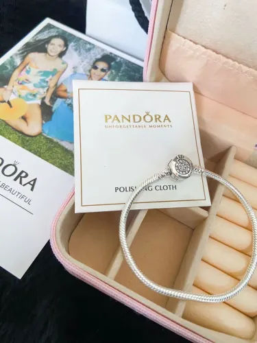 Pulseira Pandora coroa brilhante