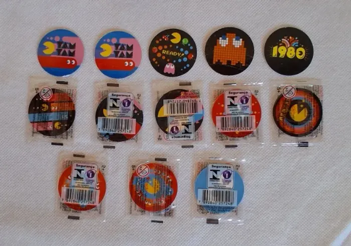Tazos PacMan Comemorativa Elma Chips 