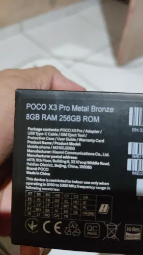 Poco x3 pro 256 gb