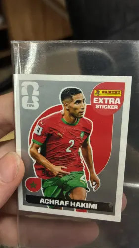 FIGURINHA EXTRA LEGEND PRATA HAKIMI 2026 COPA
