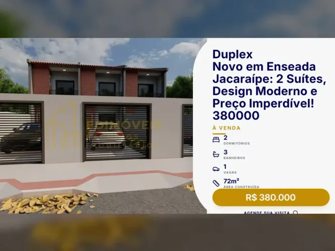 Duplex Moderno na Enseada Jacaraípe: Conforto e Estilo para Você!
