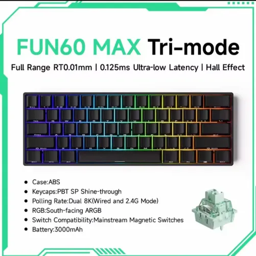 Teclado FUN60 Max