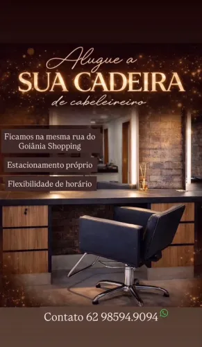 Alugo cadeira para cabelereiro