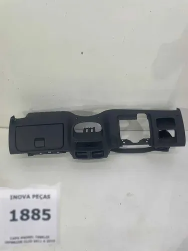 Capa Painel Tabelie Inferior Clio 2011 A 2016 Preto