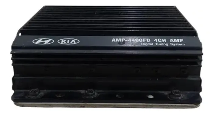 Modulo Amplificador Booster Amp-4400fd 4ch Amp 4 Canais Preto