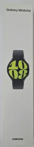 Smartwatch Samsung 6 44mm modelo: SM-R940 (GRAFITE), novíssimo, nunca usado, na caixa.