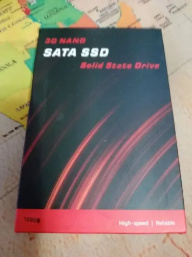 Disco rígido interno SSD 120 gb - 2.5" Sata 3 KOOTION laptop - PC -Game - Novo lacrado