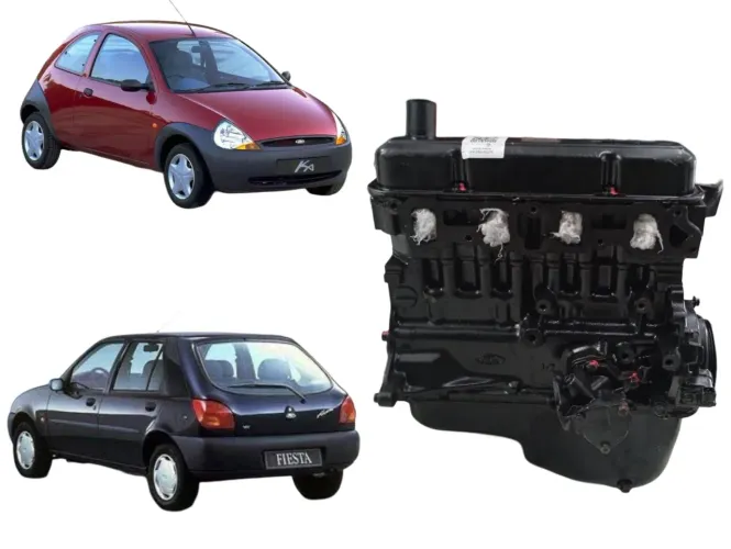 Motor Parcial Ford Ka/Fiesta Endura 1.0 53cv Revisado com Garantia e Nota Fiscal ?