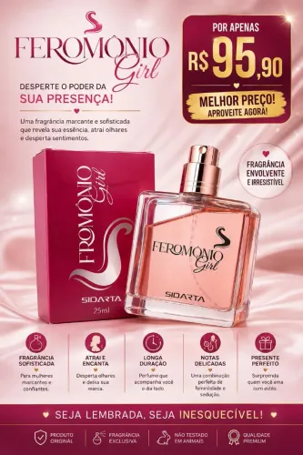 Perfume Feromônio Feminino