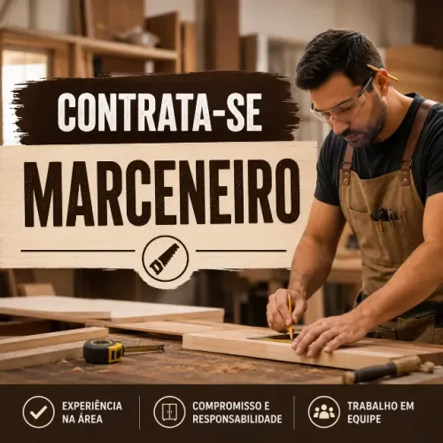 Contrata-se Marceneiro