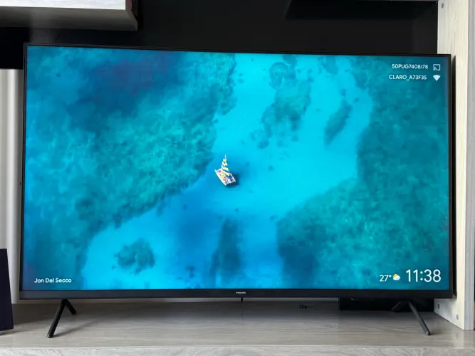 Smart TV Philips 50? 4K UHD Google TV - 50PUG7408/78