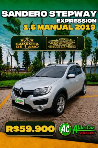 Renault Sandero Stepway Exp. Flex 1.6 16V 5P 2019