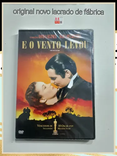DVD filme e o vento levou original novo lacrado
