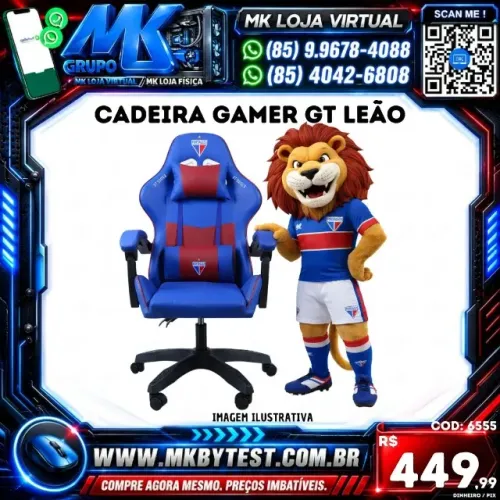 Cadeira Gamer GT Leão