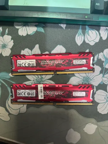 Memória DDR4 16gb (2x8) 2666mhz Crucial Ballistix