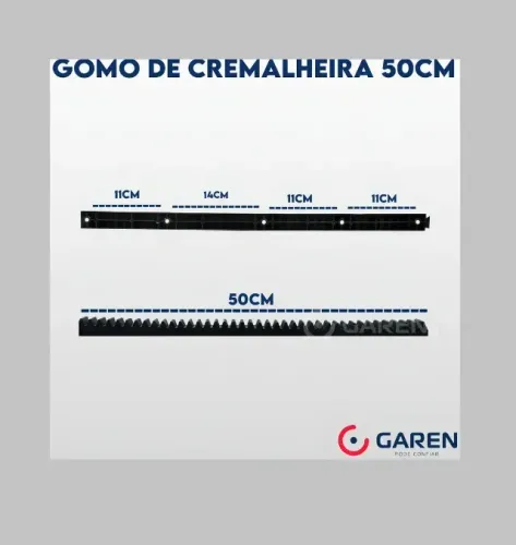Gomo para Portão Garen - 50cm
