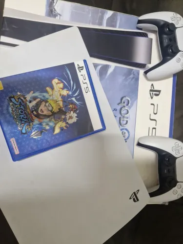Playstation 5 + 2 controles + Jogo naruto X boruto