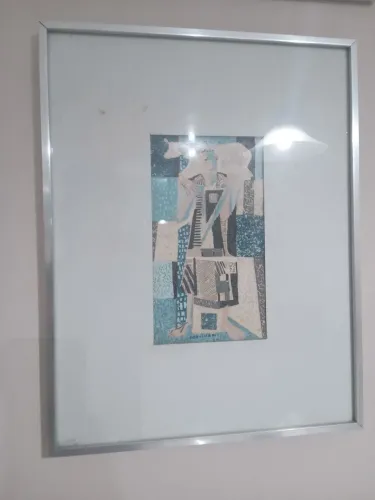 QUADRO XILOGRAVURA PORTINARI NUMERADA - 57
