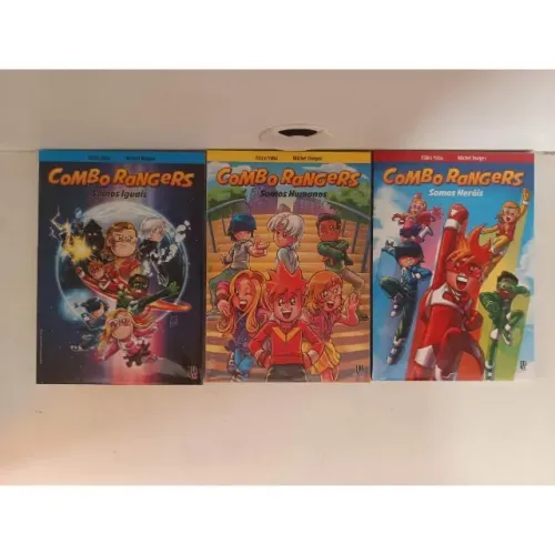 Combo Rangers: Somos Heróis + Somos Humanos + Somos Iguais - coleção completa