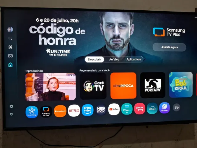 Tv smart samsung 43" crystal UHD 4k $1200
