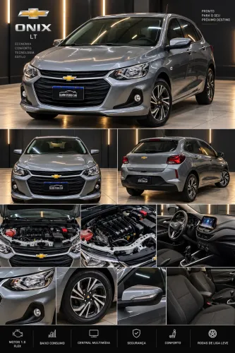 Chevrolet Onix Hatch LT 1.0 12V Flex Mec. 4P 2025
