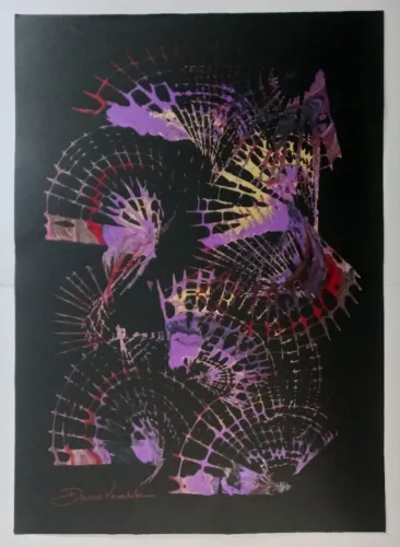 Pintura de Denise Kovalsky- Quadro em Técnica mista