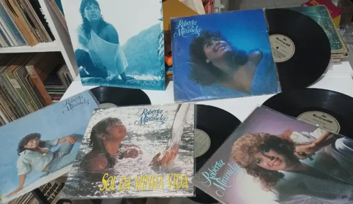 Roberta Miranda - Lote com 4 Lps vinil ( excelentes )
