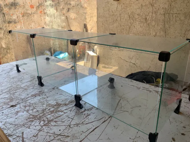 Expositor/balcão de vidro 