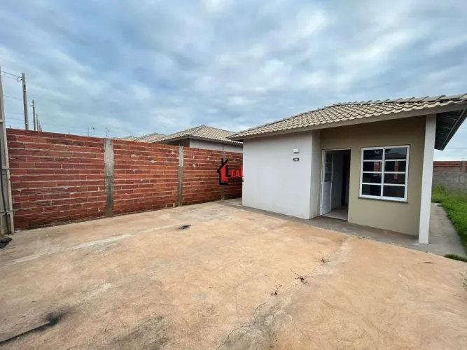 Casa para Locação em Presidente Prudente, Vida Nova Pacaembu III, 2 dormitórios, 1 banheir