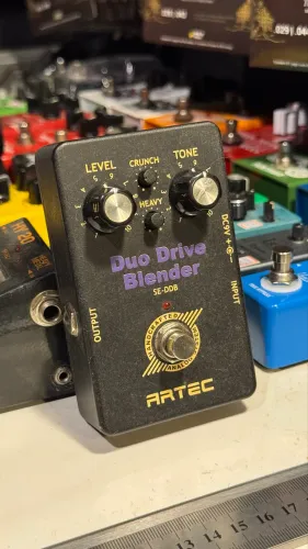 Pedal Heavy Crunch Artec Duo Drive Blender SEDDB Artec