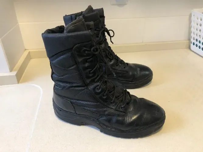 Botas Táticas Coturnos Arroyo Couro E Lona Tam. 44 Br