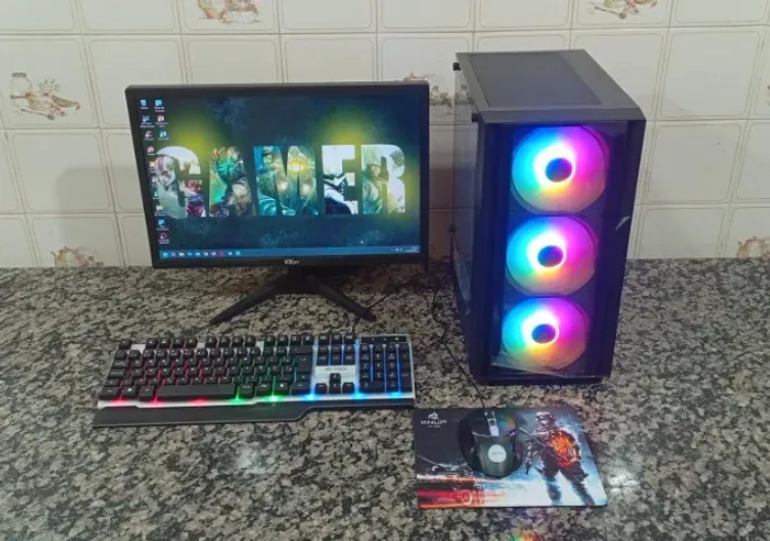 Gamer i5 - 8GB DDR4 - GF 4GB - 480GB - LCD HDMI