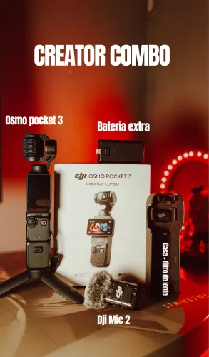 DJI OSMO POCKET 3 ? CREATOR COMBO (COMPLETO)