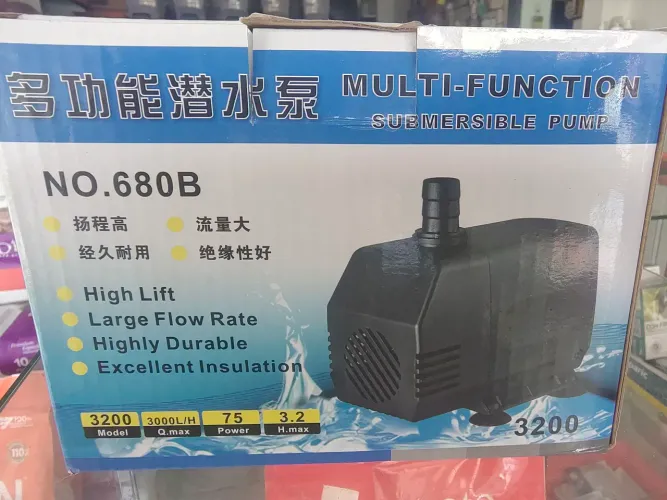Bomba para aquário 3200 L/H (nova)