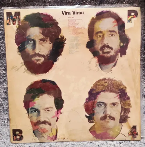 Disco de vinil (LP) MPB4 - Vira Virou
