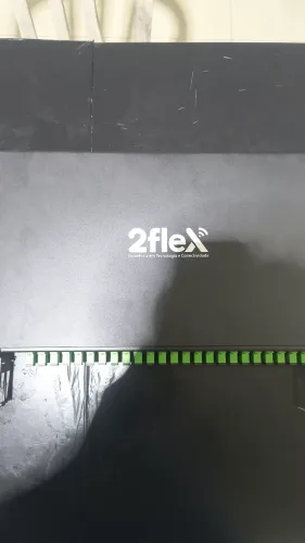 Vendo DIO 2Flex para fibra óptica, modelo 24FO SC/APC, para rack padrão 19" (1U).