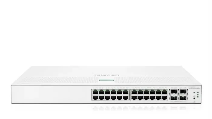 Switch 24 Portas Gigabit Gerenciável Aruba 1930 4 SFP+ 10G JL682A Novo Lacrado