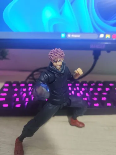 Sh figuarts jujutsu kaisen Yuji + efect