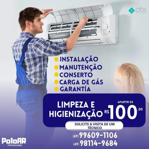 A venda limpeza de central de ar a e manutenção em ar condicionado 