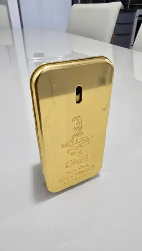 Frasco 50ml perfume One Million Paco Rabanne Original - Somente o frasco vazio