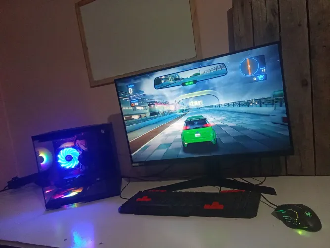 Pc gamer completo + monitor gamer | 1.25tb SSD nvme + sata | 32gbRam | GTX1650super | zion