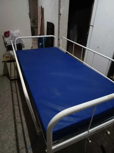 Cama Hosp Fawler Completa (Original) + Colchão + Grades