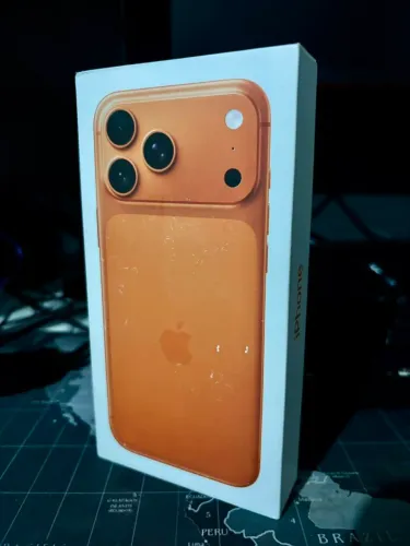 iPhone 17 pro Max 256GB laranja - Novo