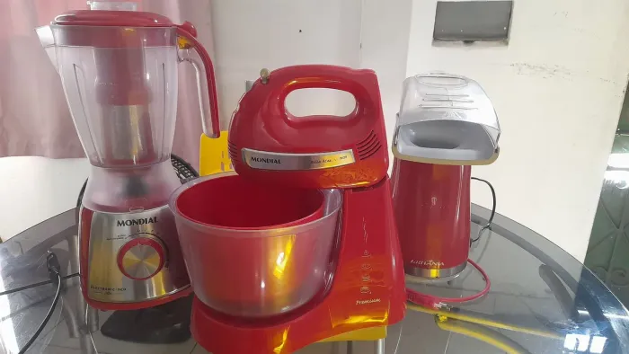 Kit de Eletros Batedeira Pipoqueira e Liquidificador