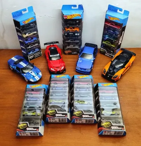 Hot Wheels 5-Pack Fast & Furious (Velozes e Furiosos) - Lacrado / Colecionador
