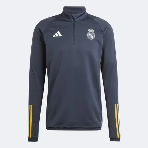 blusa de frio real madrid azul marinho original