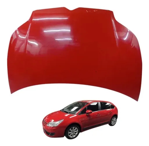 Capô Citroen C4 Glx 1.6 Vermelho 2011 2012 2013 2014 2015