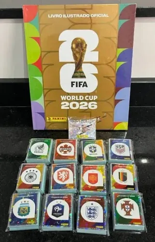 Álbum completo Copa do Mundo 2026