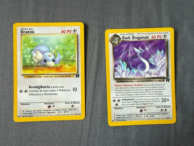 Cartas TCG Dratini 53/82 | Dark Dragonair 33/82